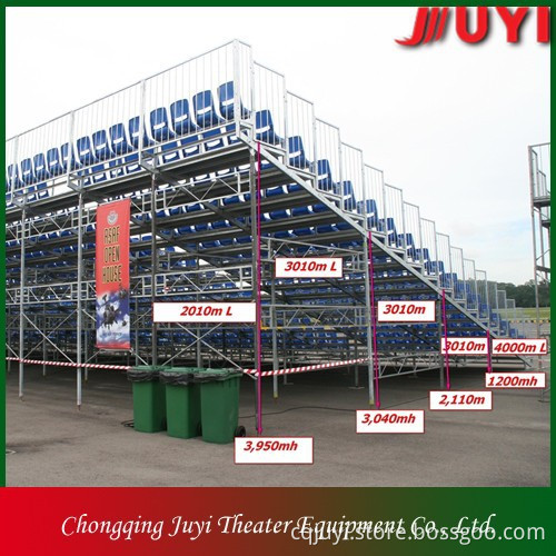 Dismountable Grandstand with plastic Seating / Chair JY-715